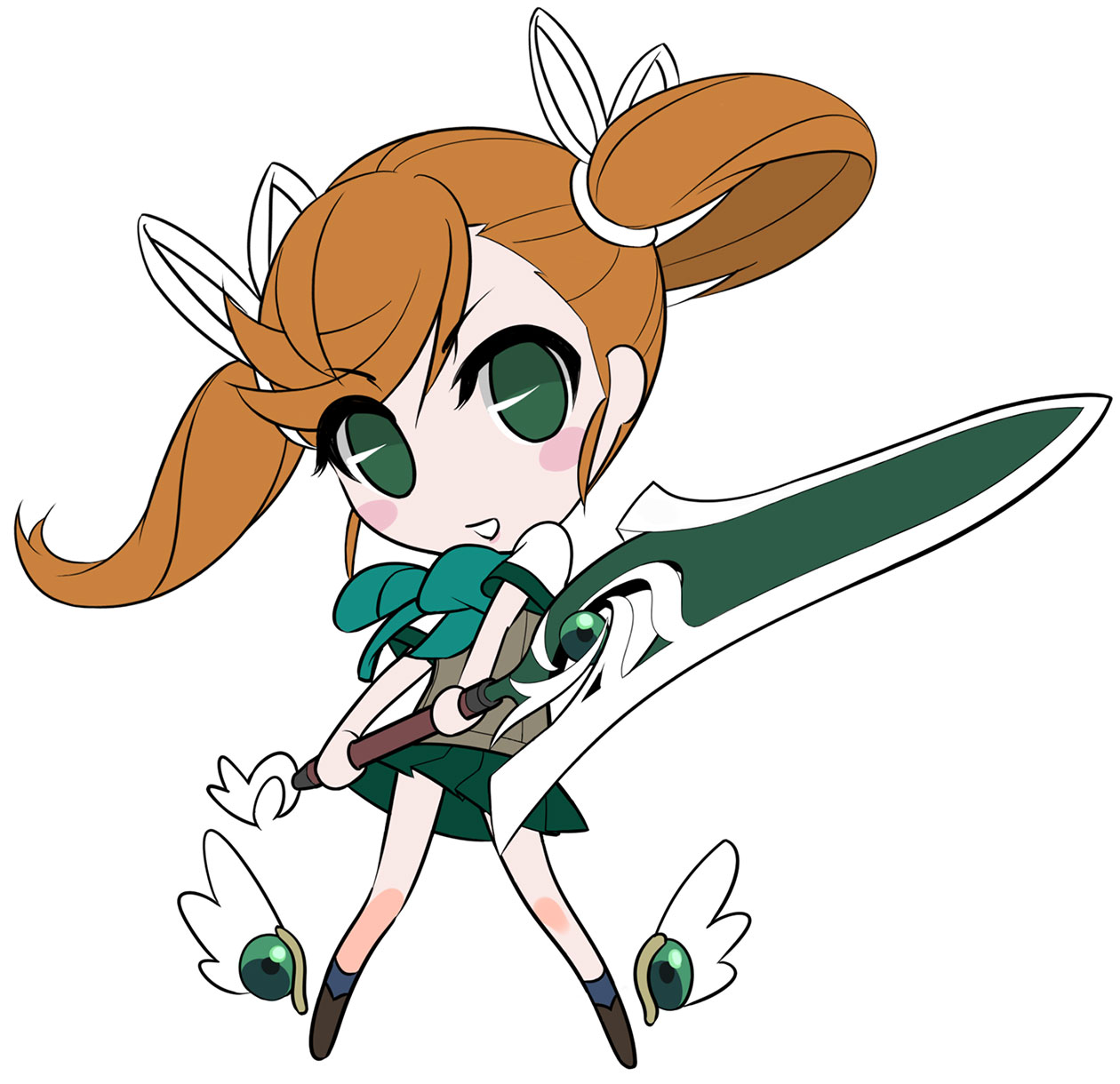 Nanase SD Art from Under Night In-Birth