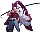 Yuzuriha Victory Pose