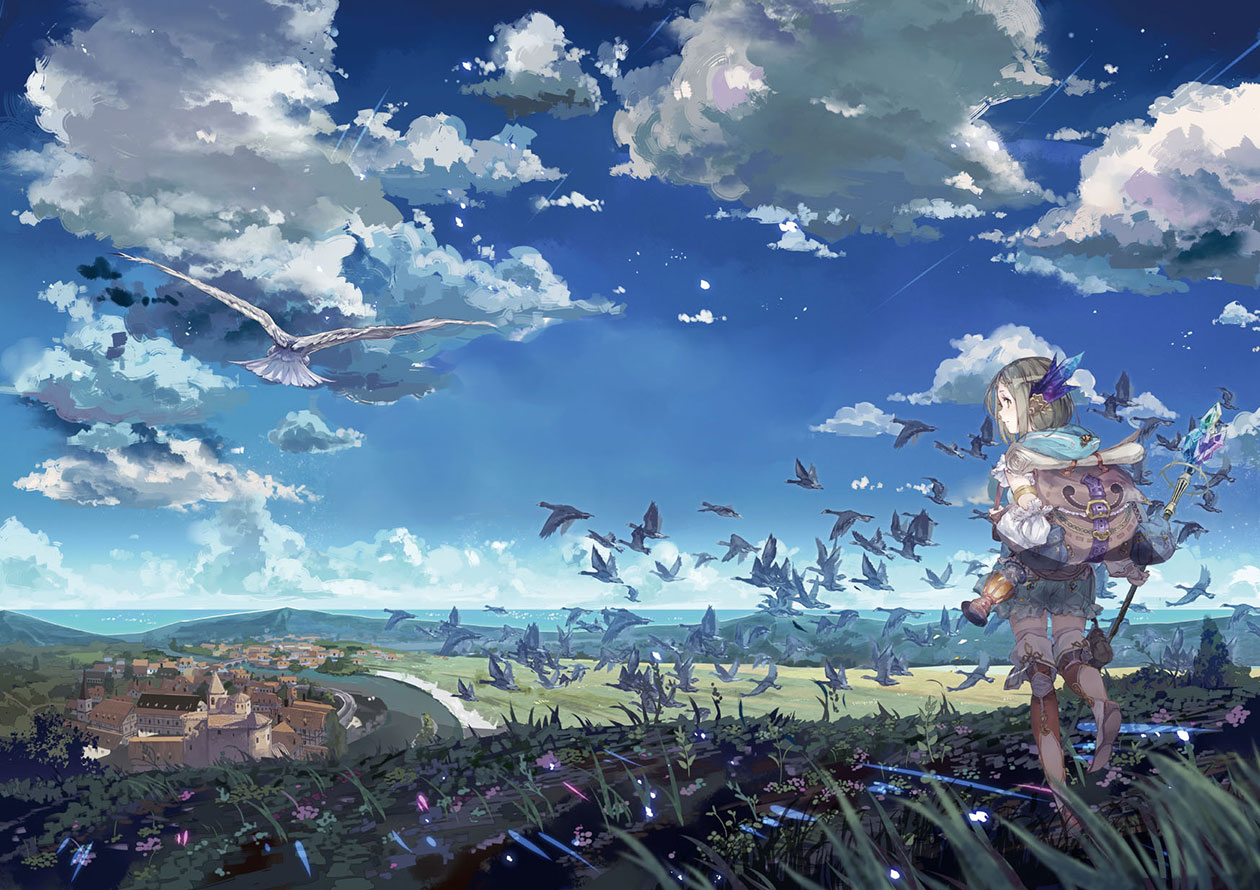 Firis Illustration from Atelier Firis: The Alchemist and the Mysterious Journey