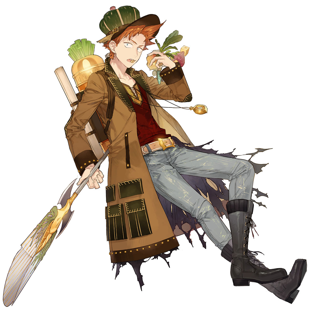 Oskar Behlmer Character Art from Atelier Firis: The Alchemist and the Mysterious Journey