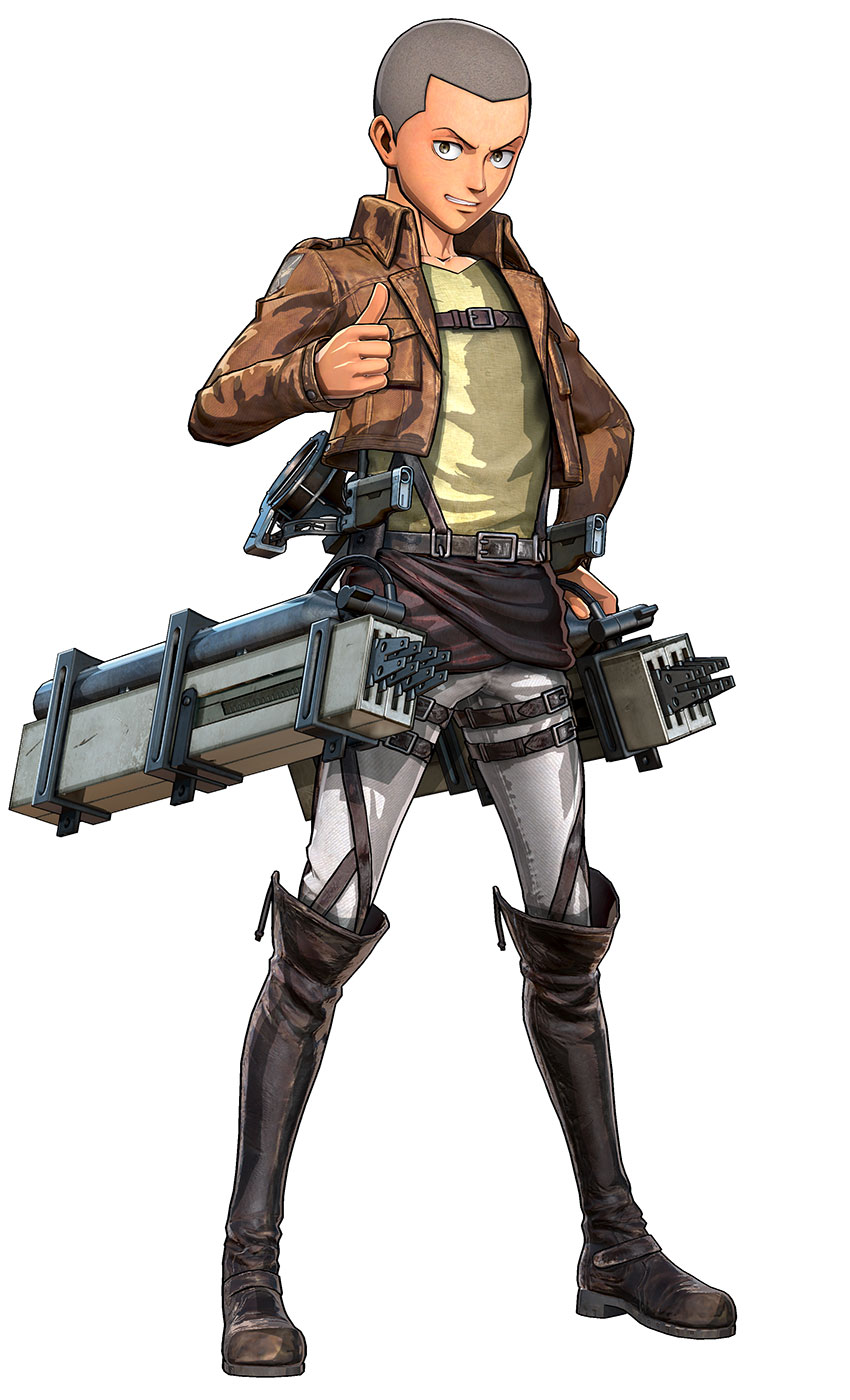 Connie Springer Character Art from Attack on Titan: Wings of Freedom