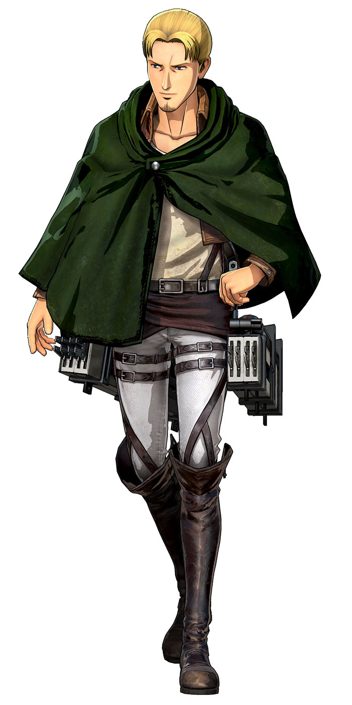Eld Jinn Character Art from Attack on Titan: Wings of Freedom