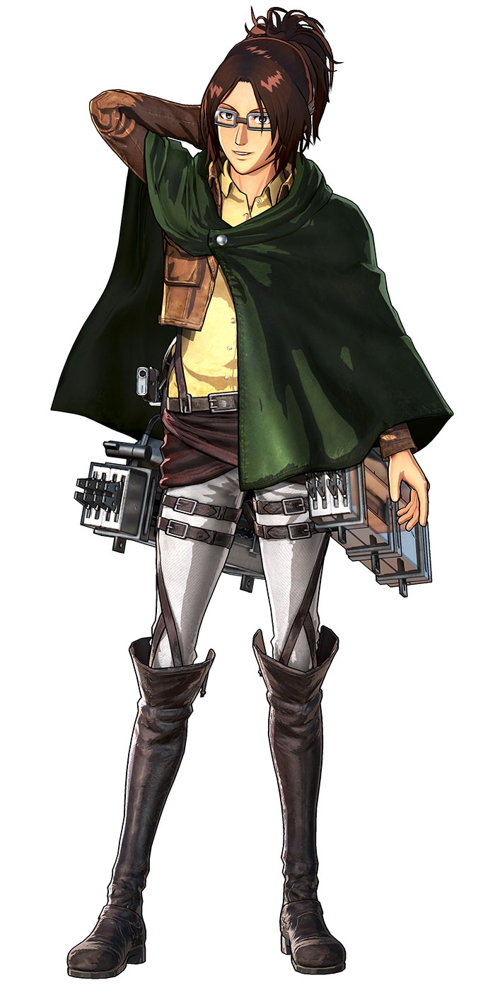 Hans Character Art from Attack on Titan: Wings of Freedom
