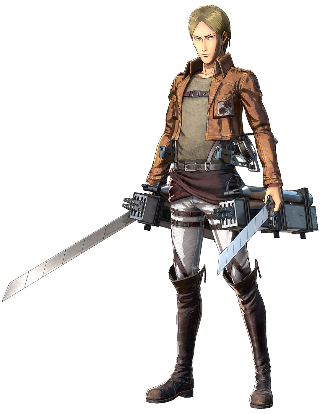Ian Dietrich Character Art from Attack on Titan: Wings of Freedom