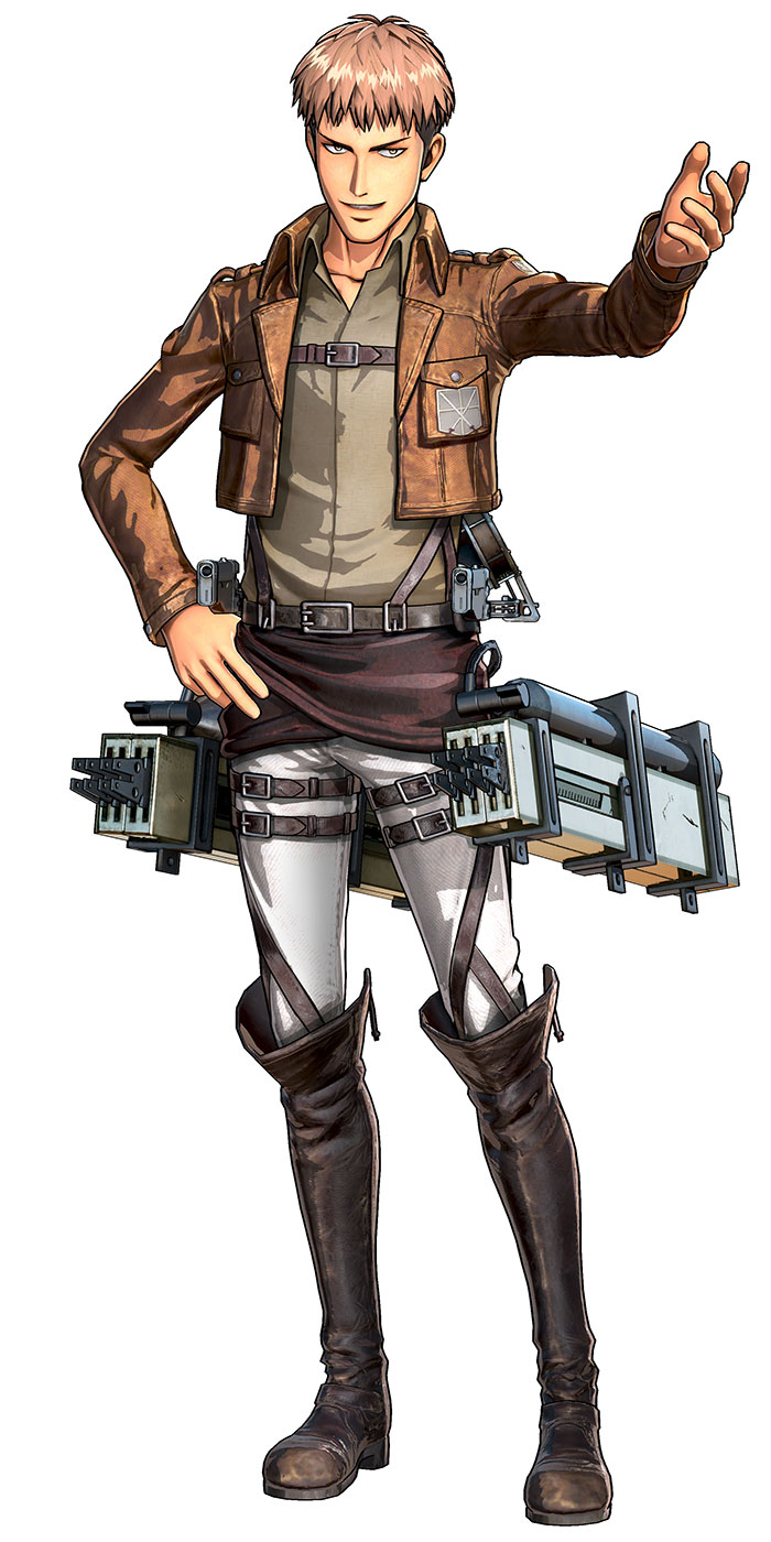 Jean Kirstein Character Art from Attack on Titan: Wings of Freedom