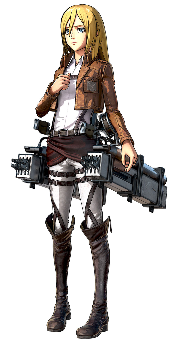 Krista Lenz Character Art from Attack on Titan: Wings of Freedom