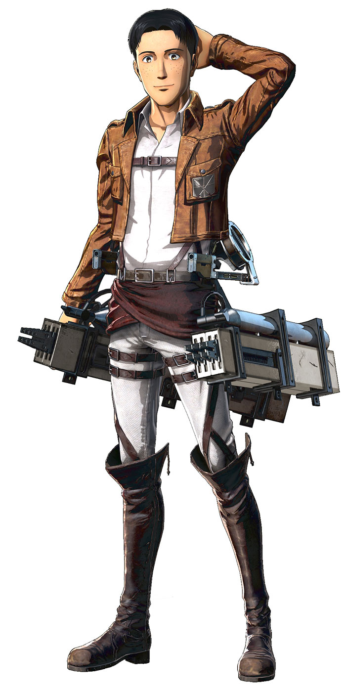 Marco Bodt Character Art from Attack on Titan: Wings of Freedom