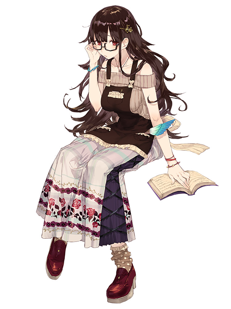 Elise Phulie Character Art from Atelier Sophie: The Alchemist of the Mysterious Book
