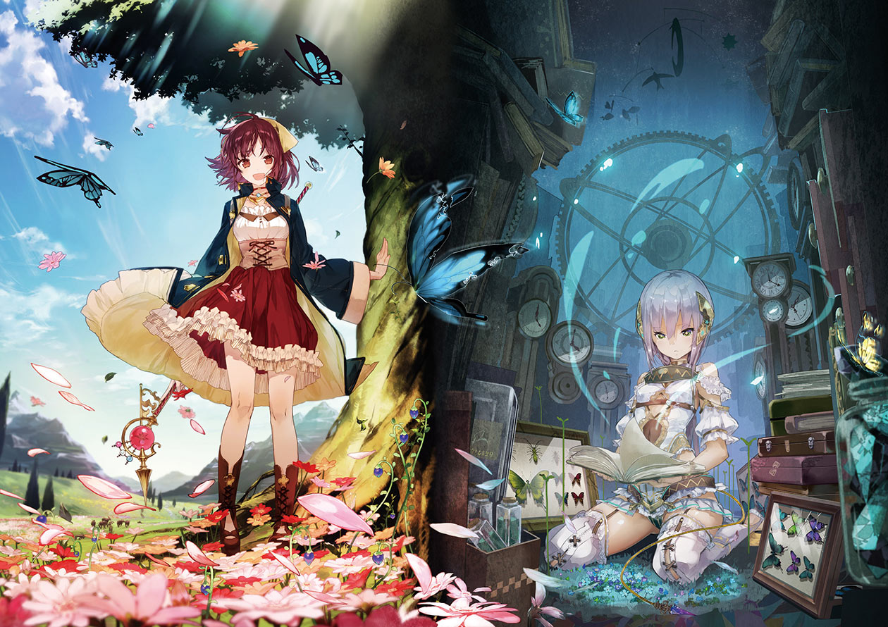 Main Visual Art from Atelier Sophie: The Alchemist of the Mysterious Book
