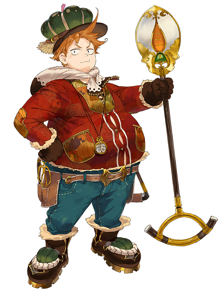 Oskar Behlmer Character Art from Atelier Sophie: The Alchemist of the Mysterious Book