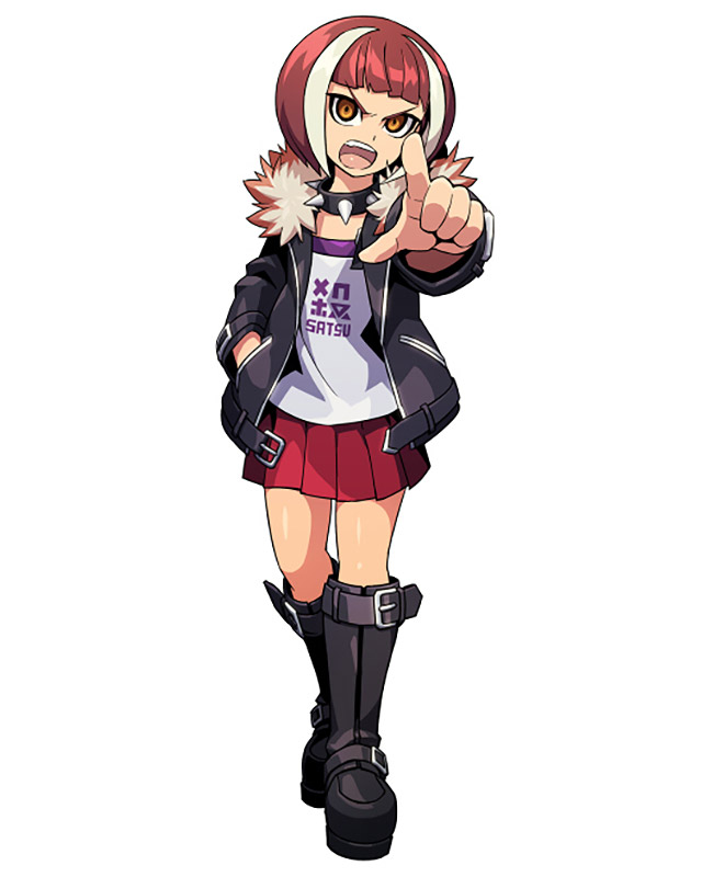 Gibril Character Art from Azure Striker Gunvolt 2