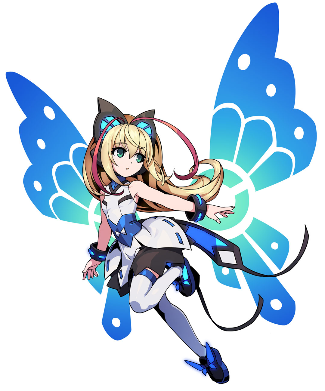 Joule Character Art from Azure Striker Gunvolt 2