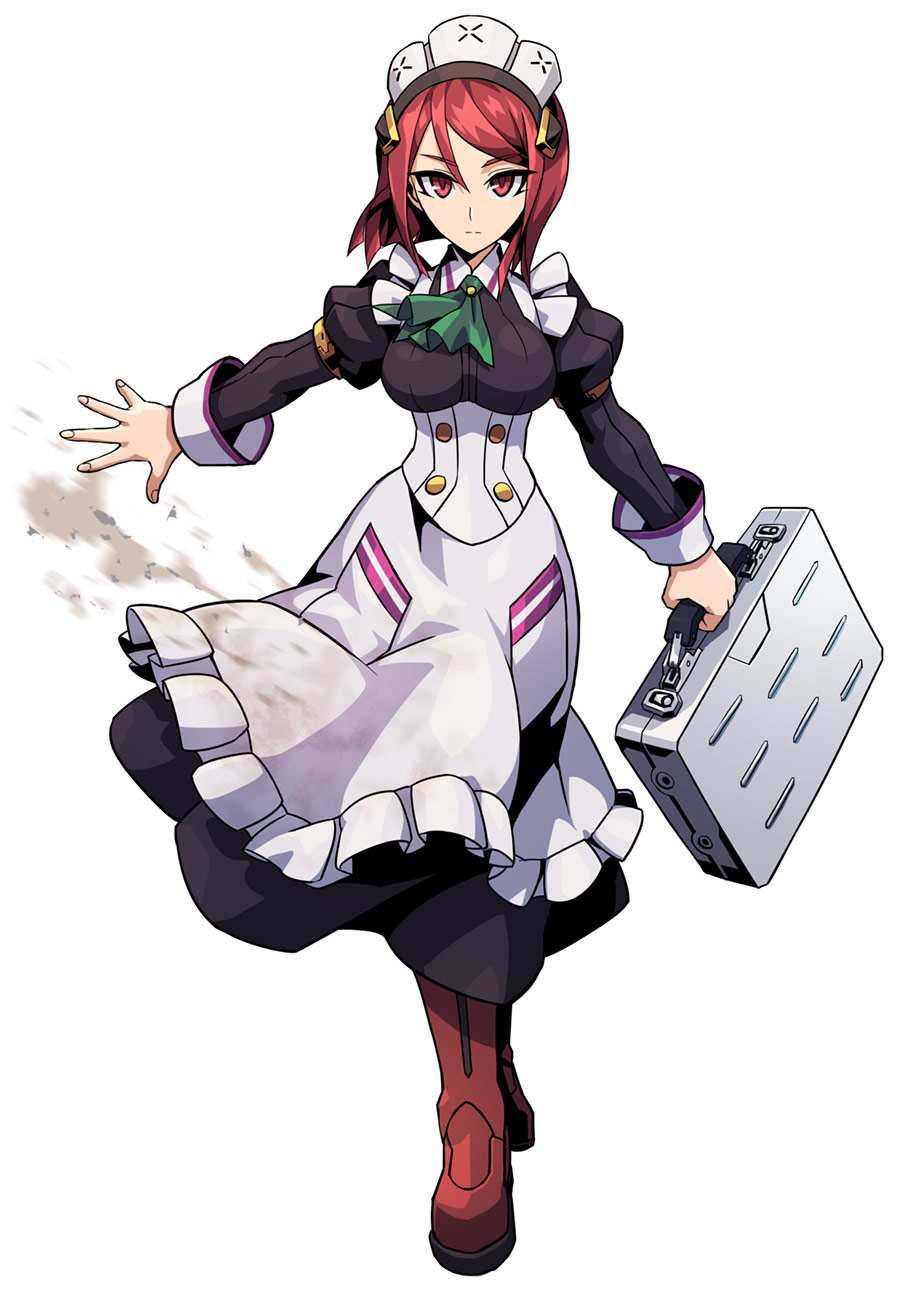Nori Character Art from Azure Striker Gunvolt 2
