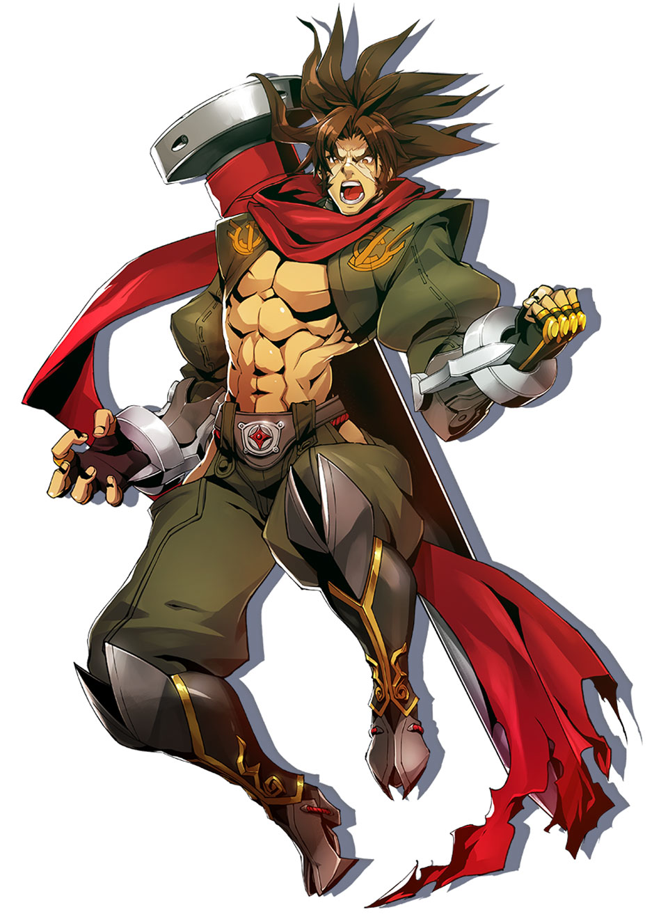 Bang Character Art from BlazBlue: Central Fiction