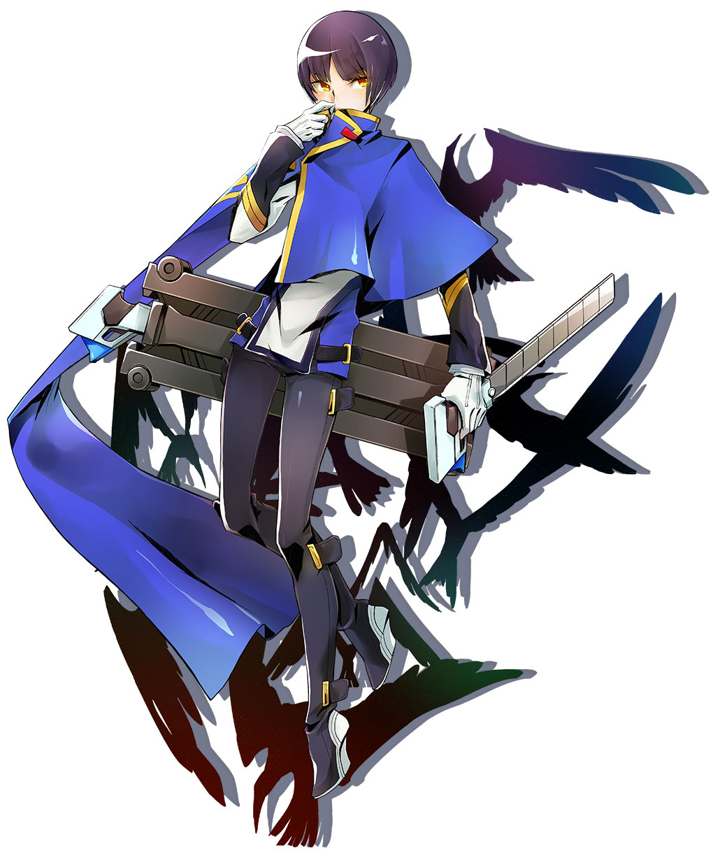 Hibiki Character Art from BlazBlue: Central Fiction