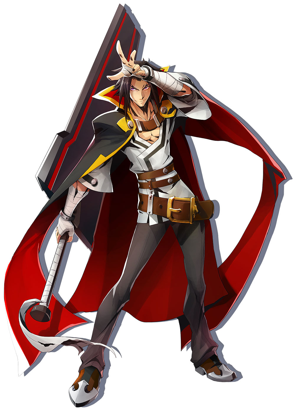 Kagura Character Art from BlazBlue: Central Fiction