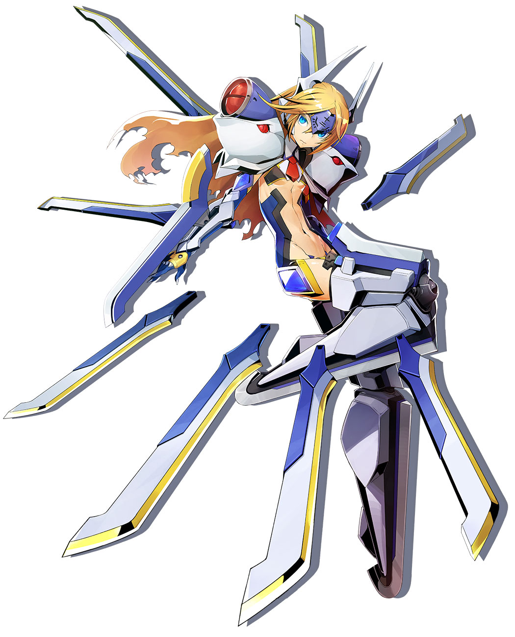 Mu Character Art from BlazBlue: Central Fiction