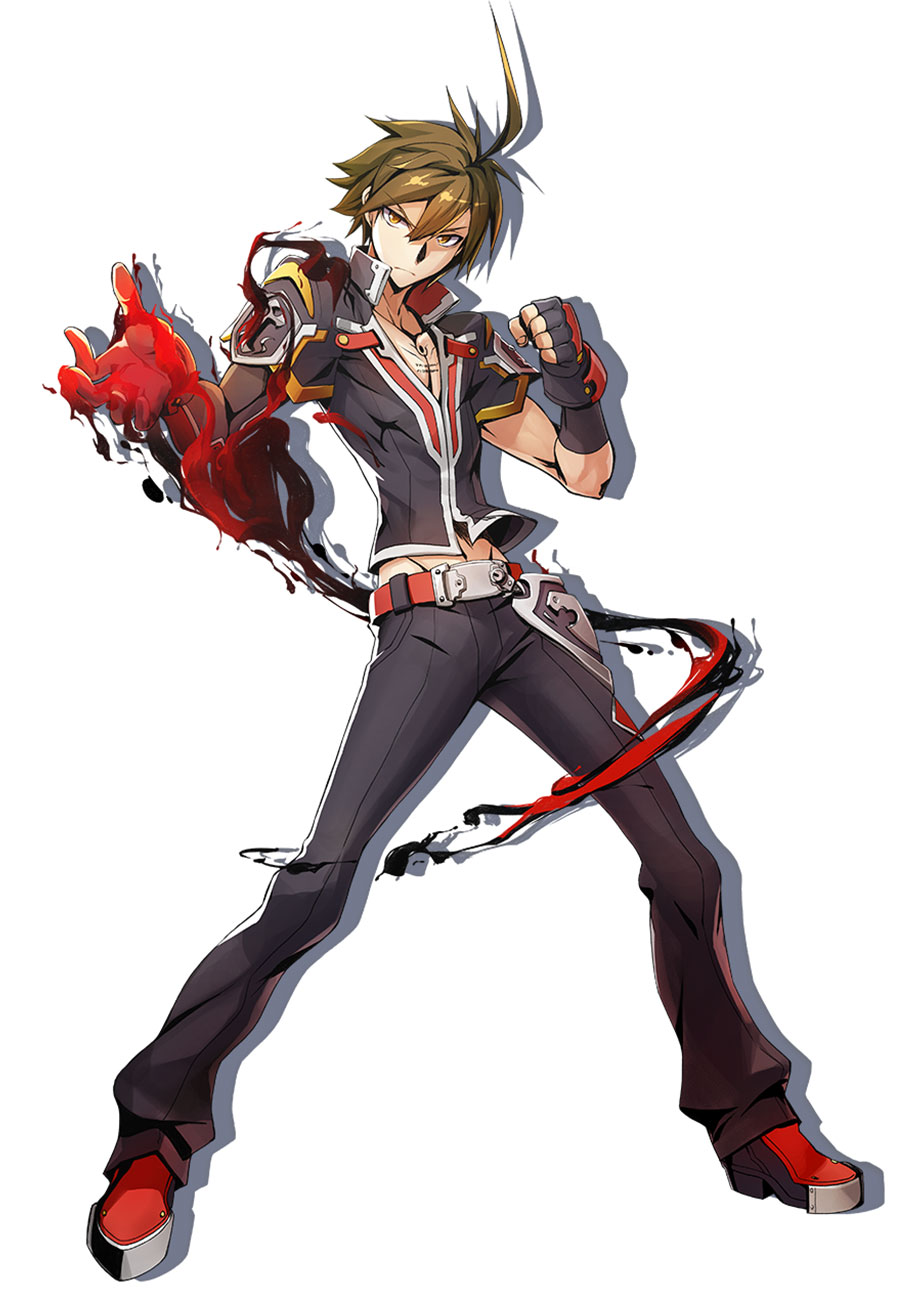 Naoto Character Art from BlazBlue: Central Fiction
