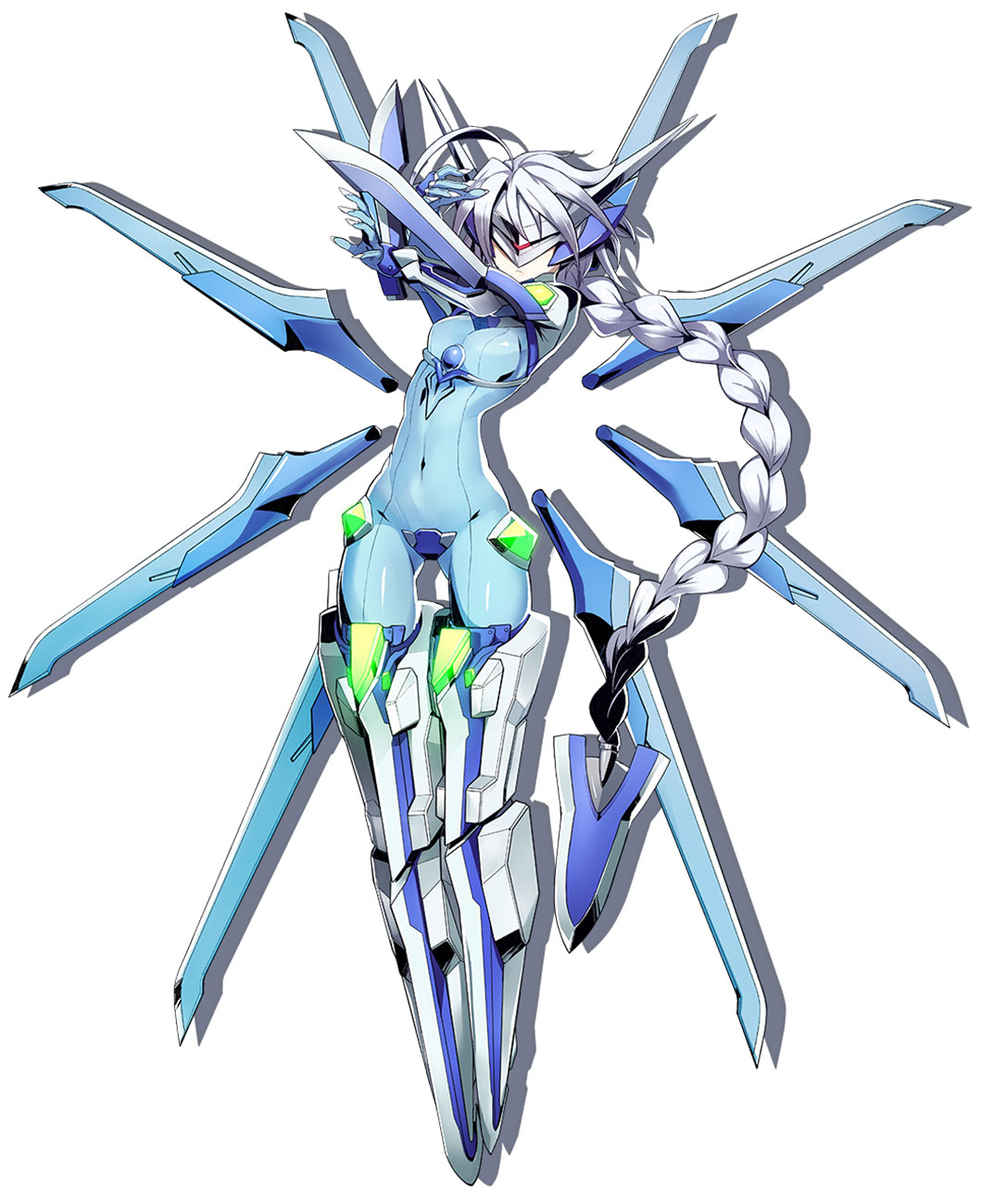Nu Character Art from BlazBlue: Central Fiction