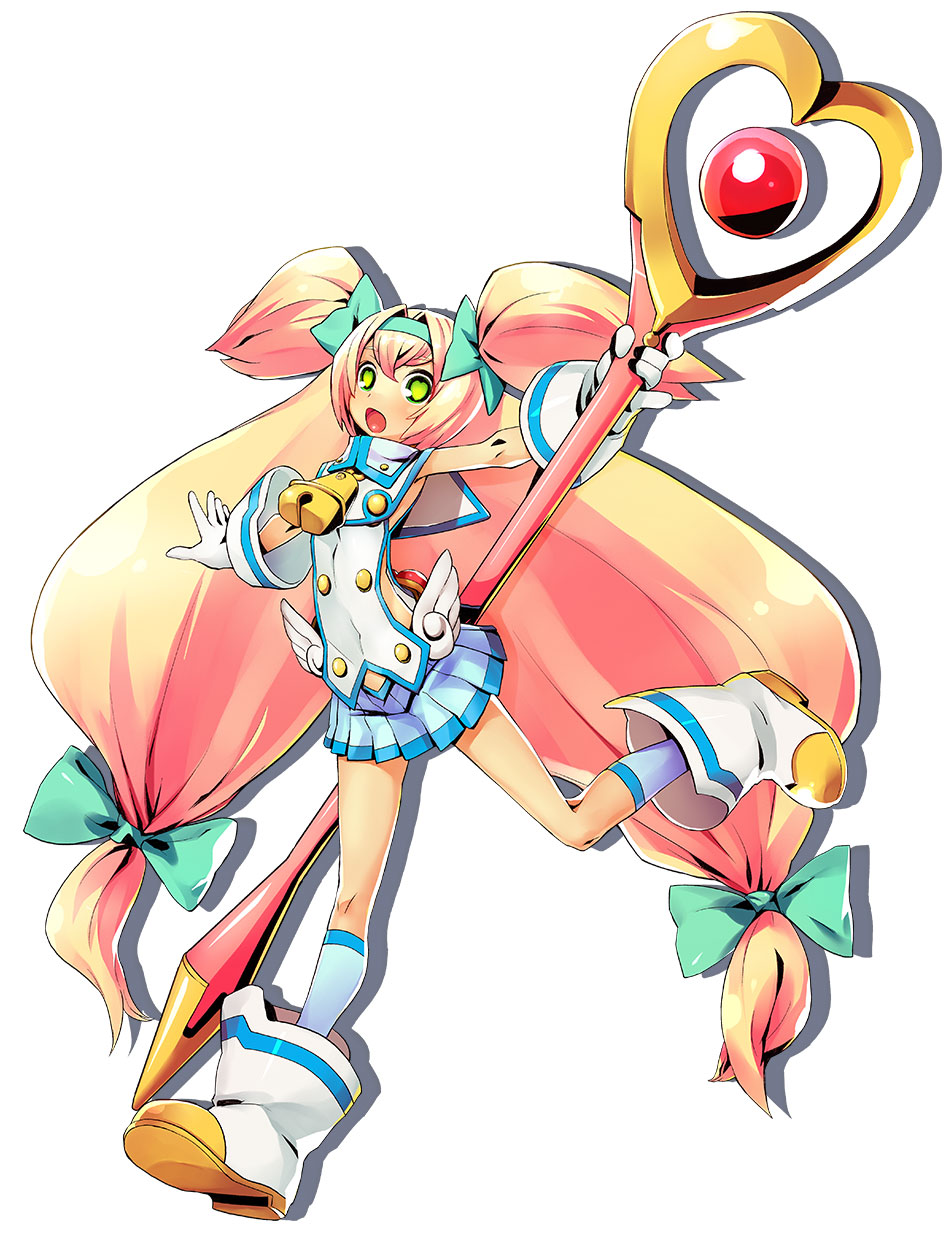 Platinum Character Art from BlazBlue: Central Fiction