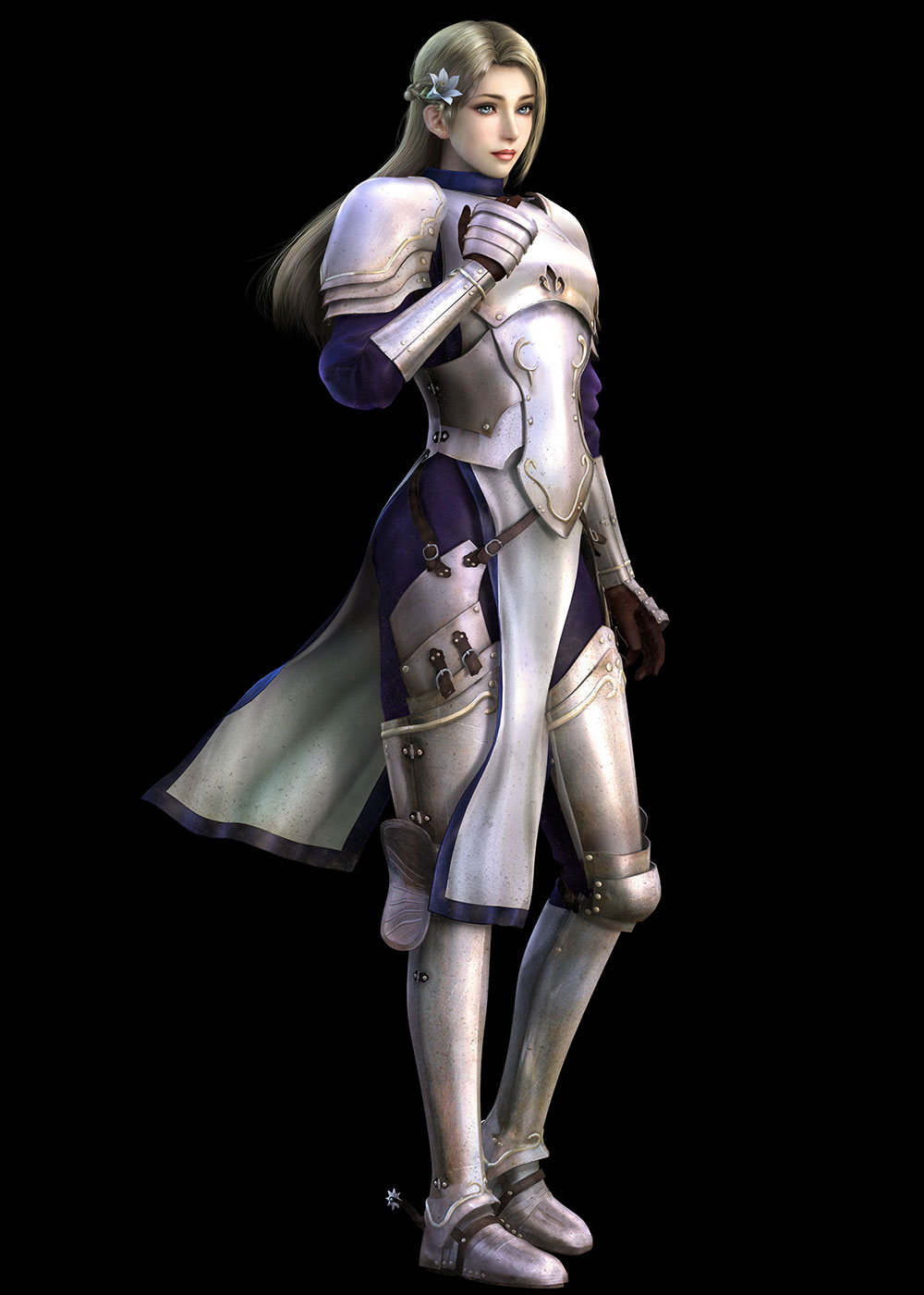 Joan of Arc Character Art from Bladestorm: Nightmare