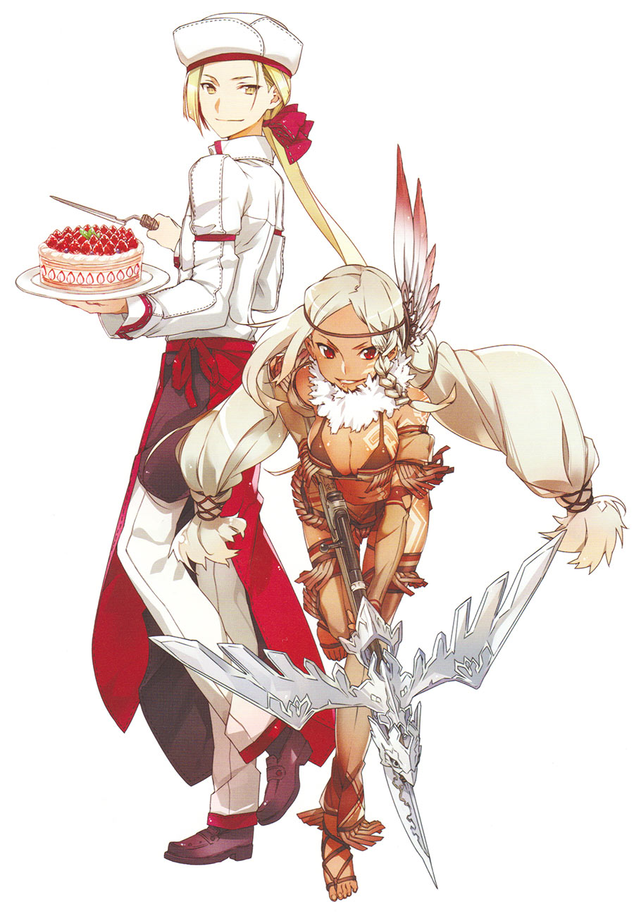 Angelo & Aimee Art from Bravely Second: End Layer