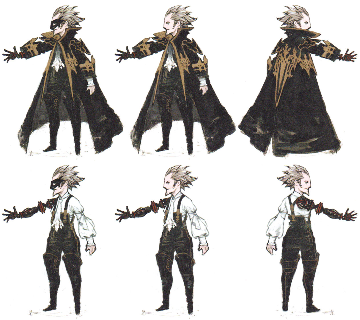 Denys Concept Art from Bravely Second: End Layer