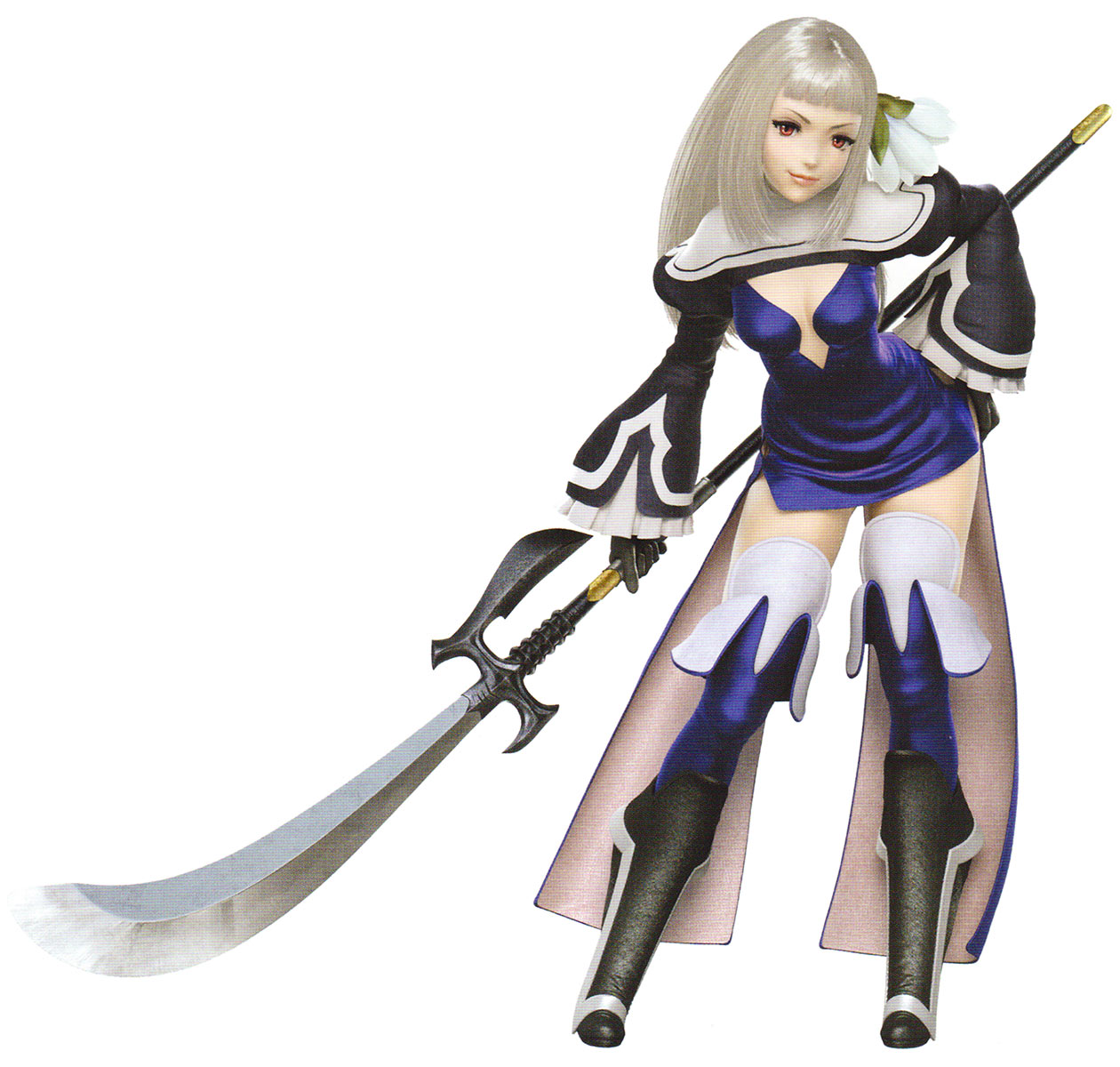 Magnolia Character Art from Bravely Second: End Layer
