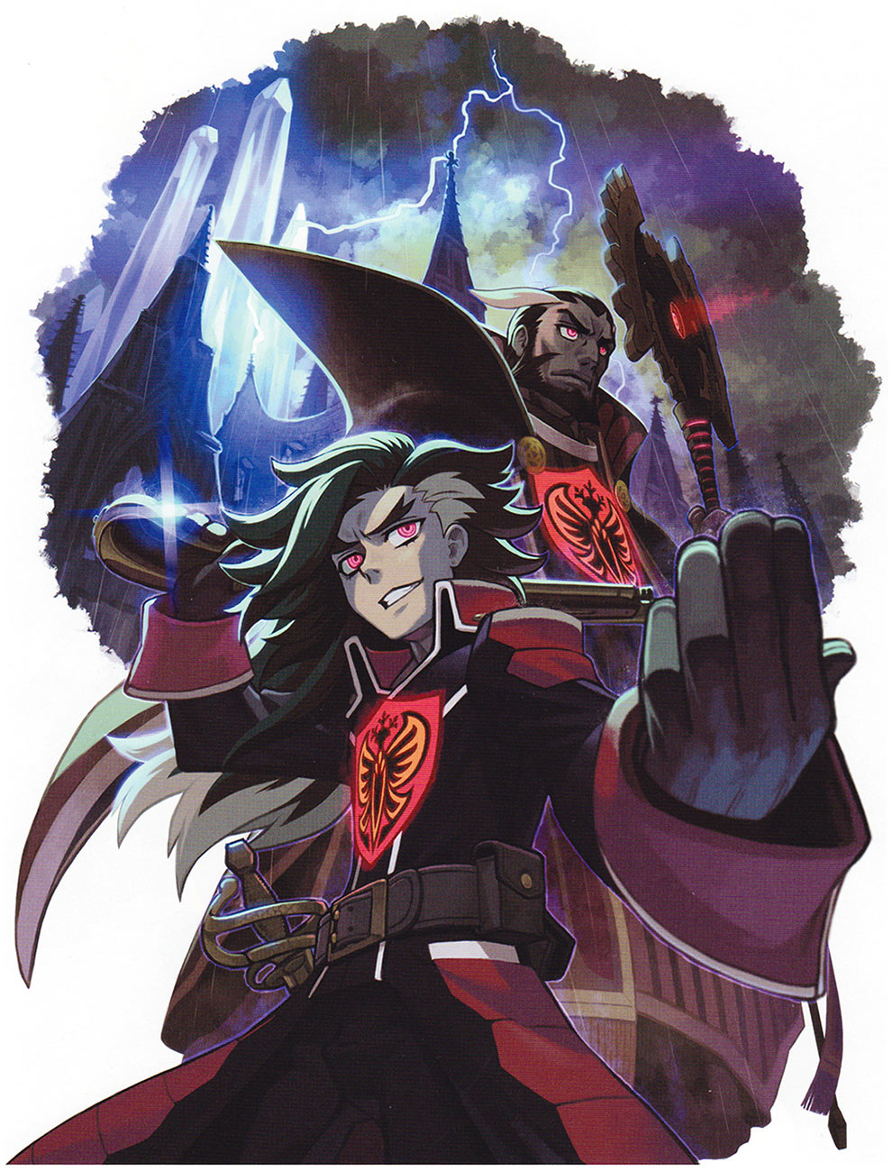 Nikolai & Janne Art from Bravely Second: End Layer