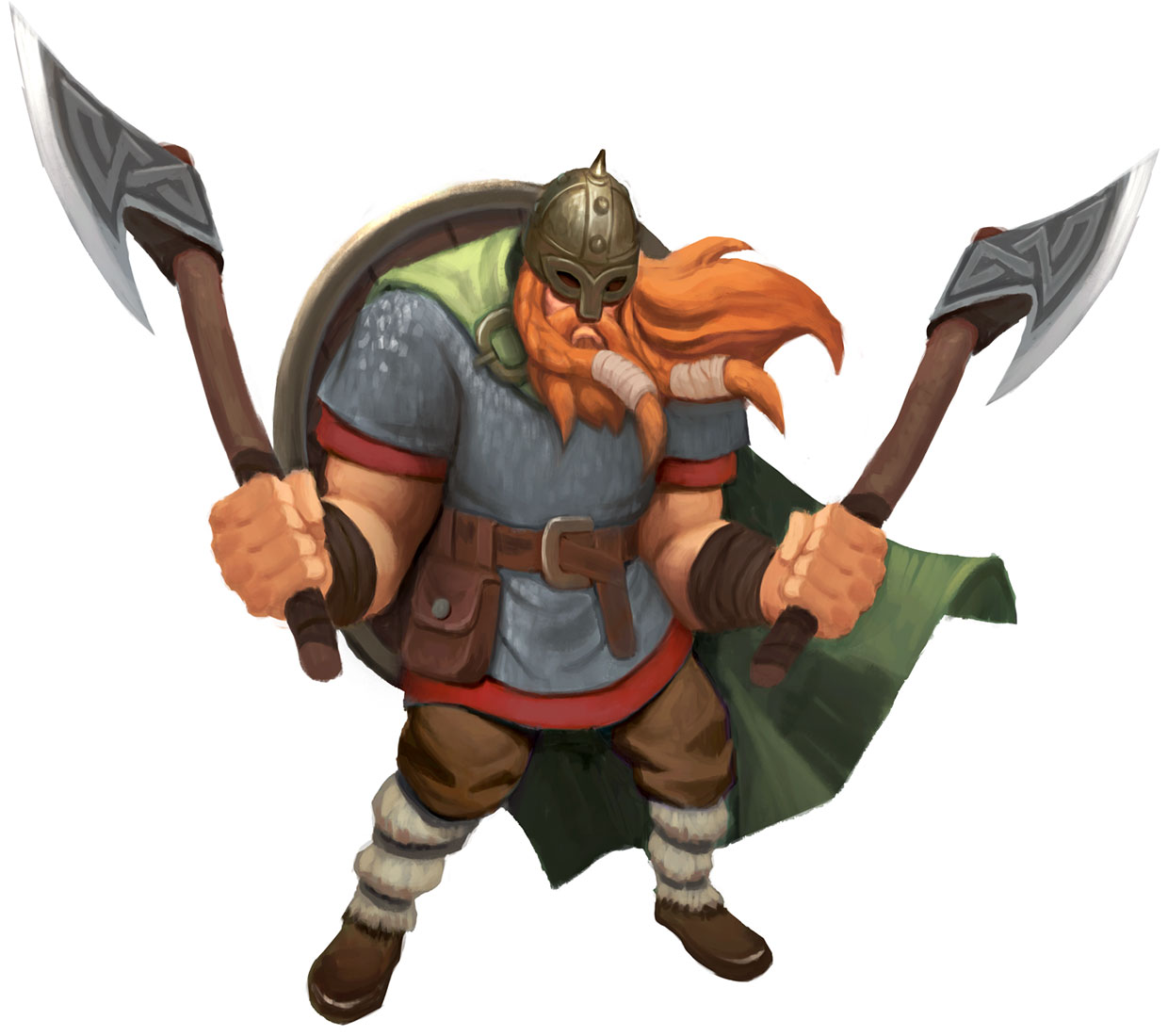 Berserker Character Art from Civilization VI