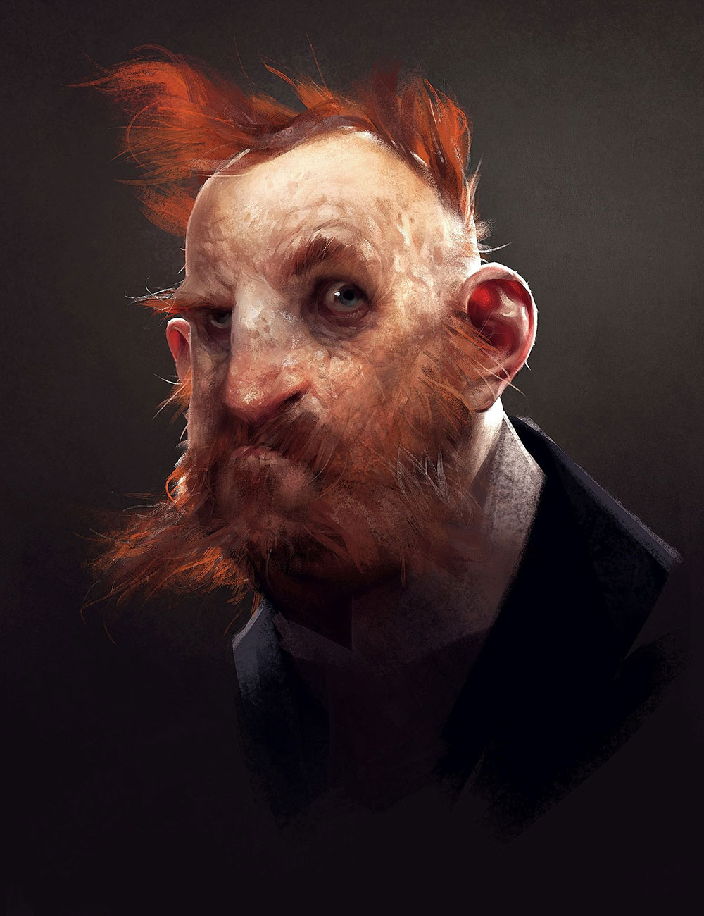 Aramis Stilton Concept Art from Dishonored 2