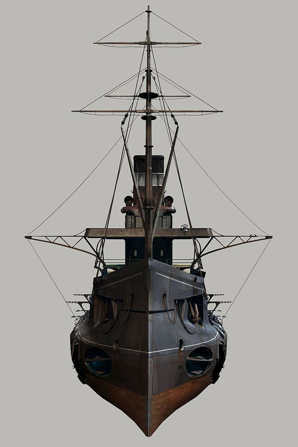 Dreadful Wale Front Art from Dishonored 2