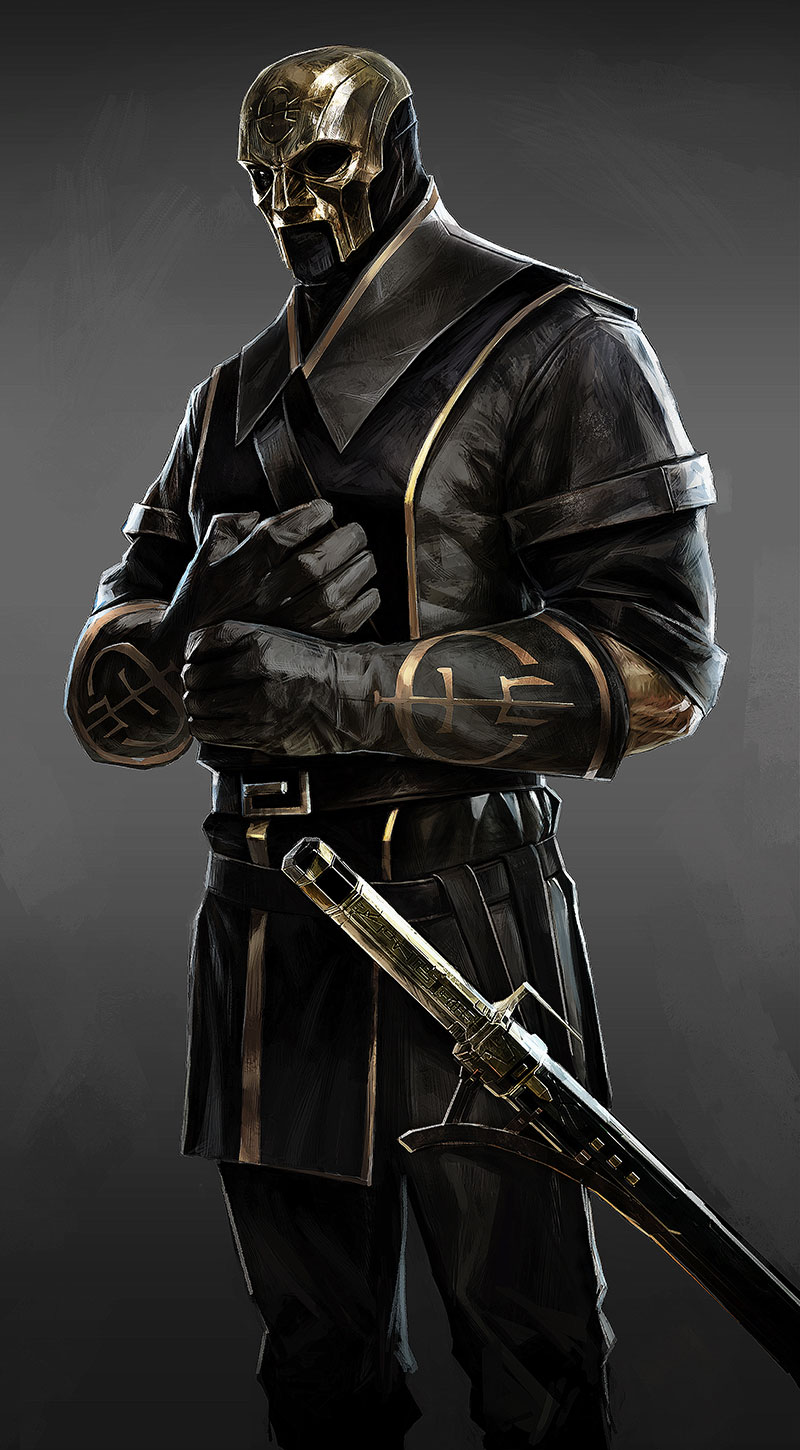 Overseer Alt Design Concept Art from Dishonored 2