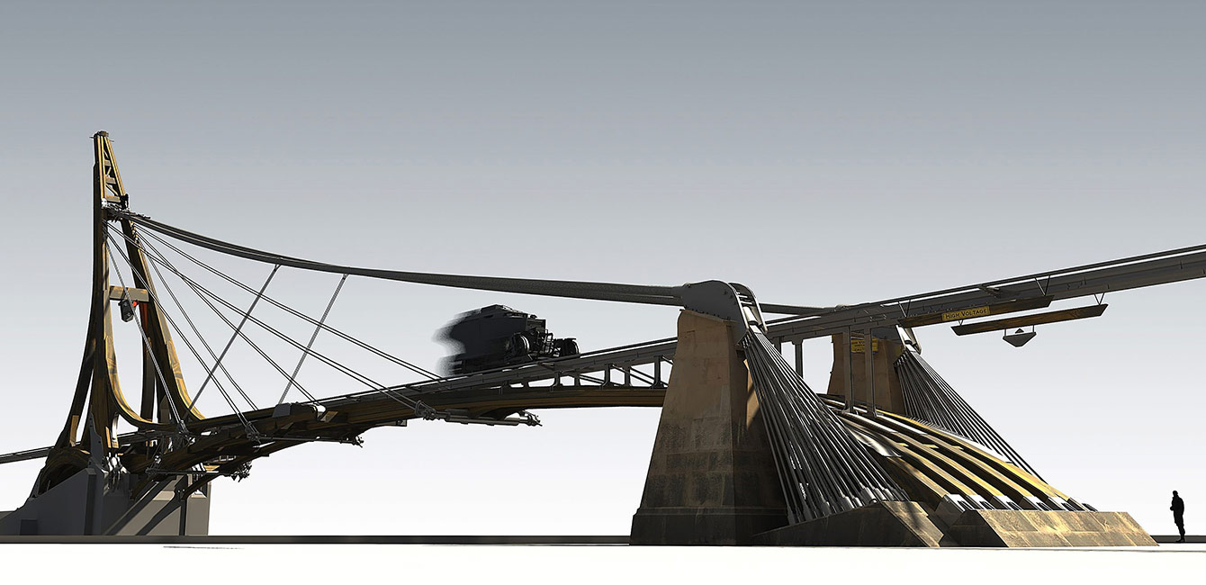 Vehicle Bridge Art from Dishonored 2
