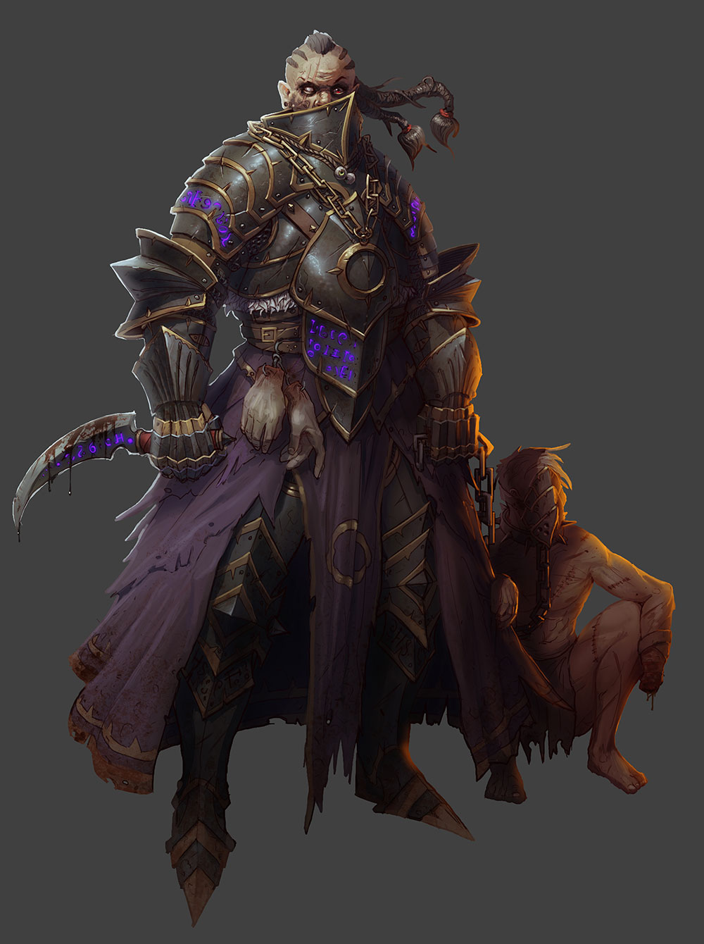 Black Ring Armor Art from Divinity: Original Sin II