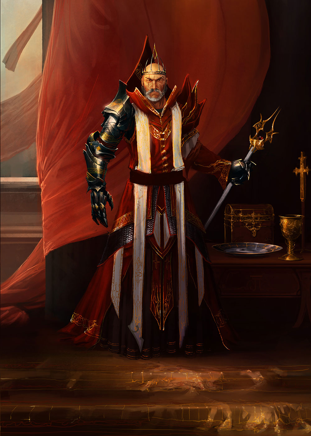 Divine Bishop Art from Divinity: Original Sin II