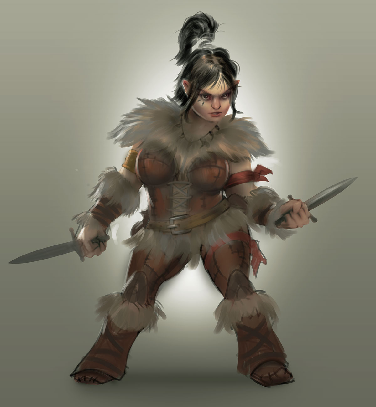 Dwarf Female Art from Divinity: Original Sin II