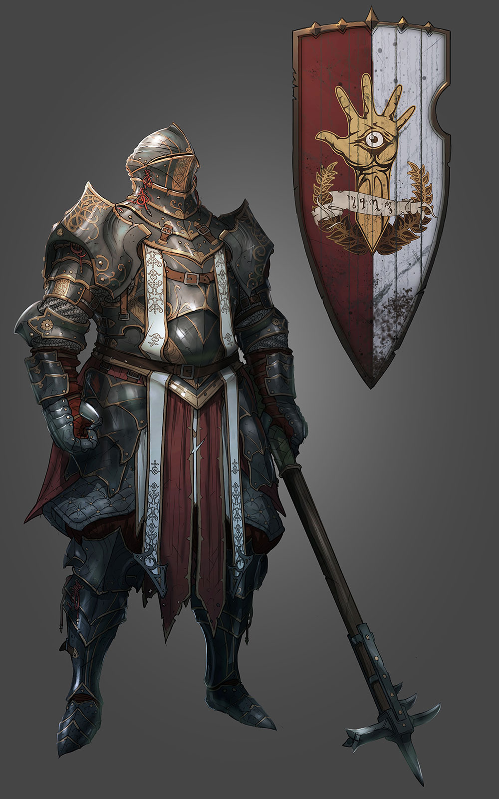 Human Red Guard Art from Divinity: Original Sin II