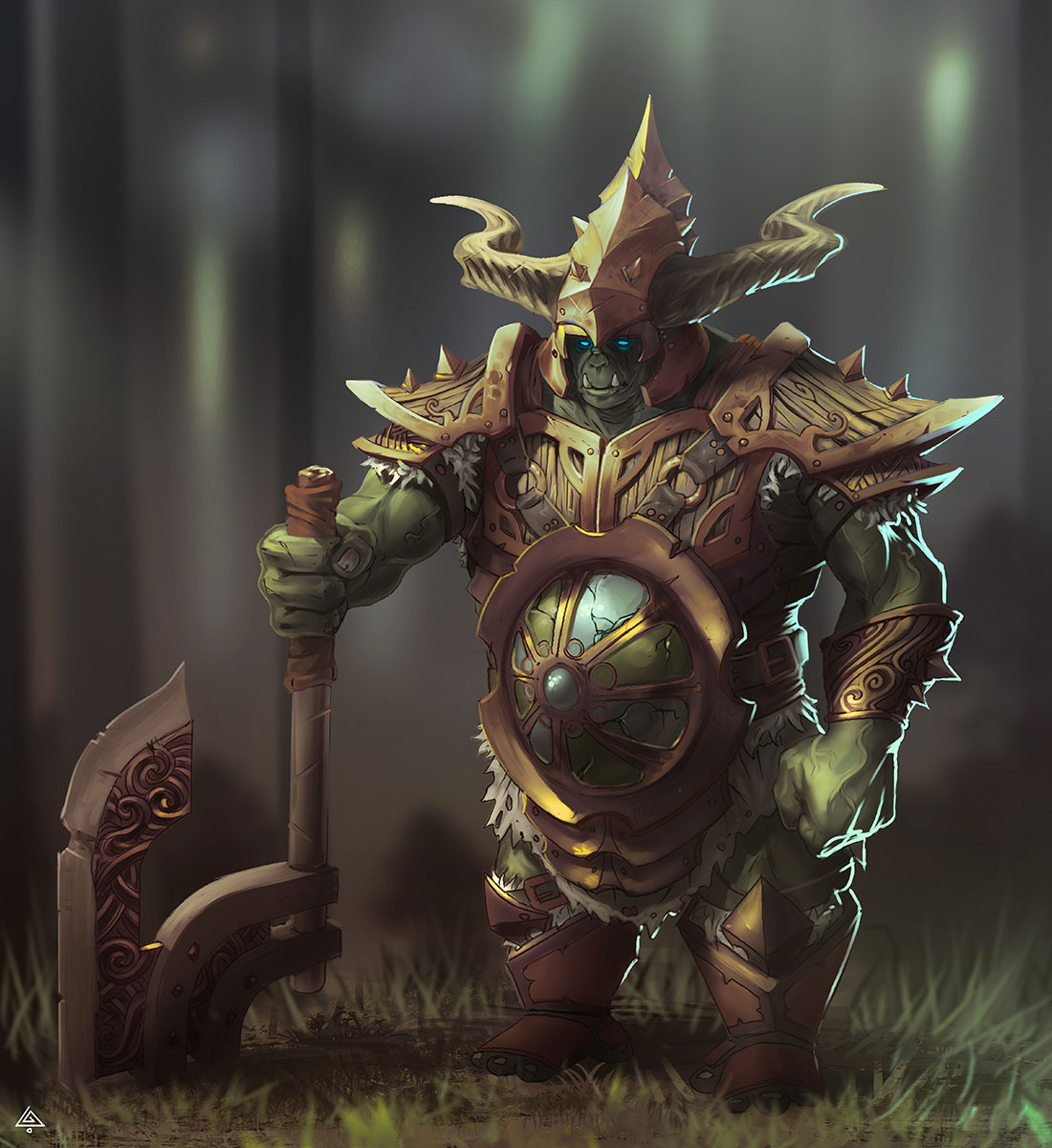 Orc Art from Divinity: Original Sin II