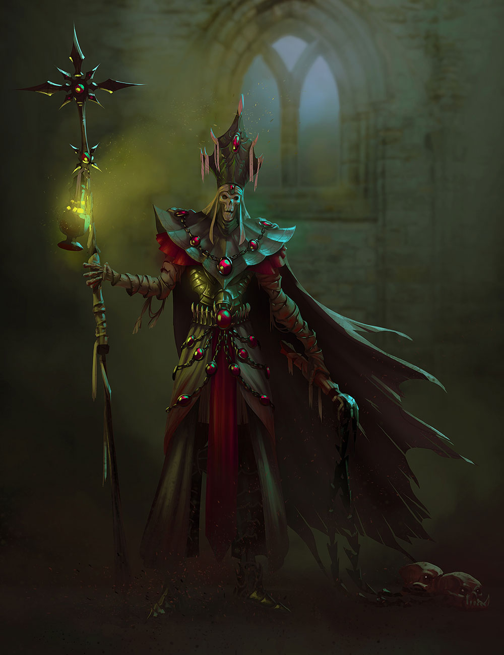 Undead Art from Divinity: Original Sin II