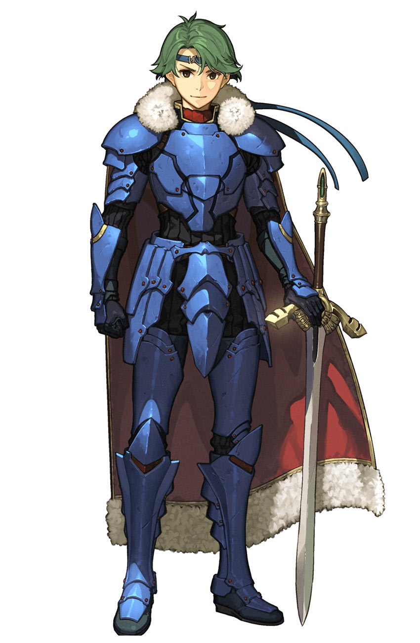Imperial Ascent Alm Art from Fire Emblem Heroes