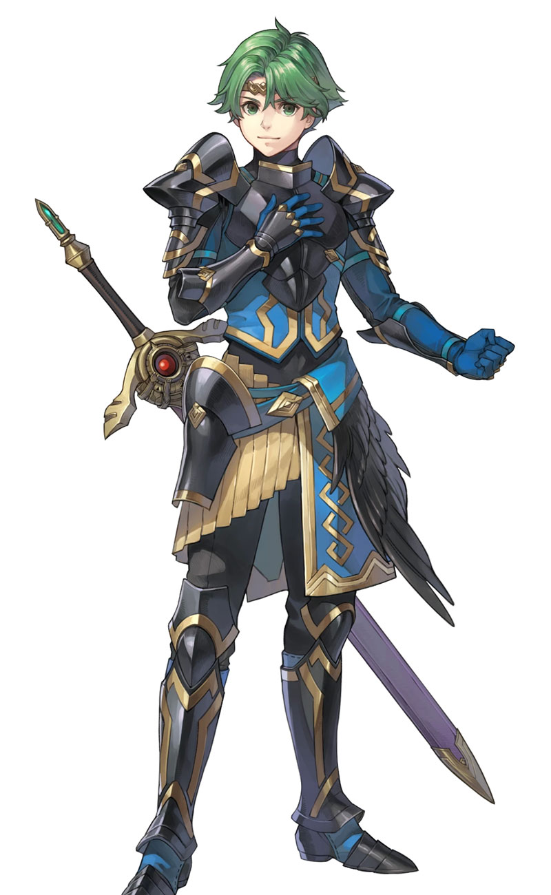 Resplendent Alm Art from Fire Emblem Heroes