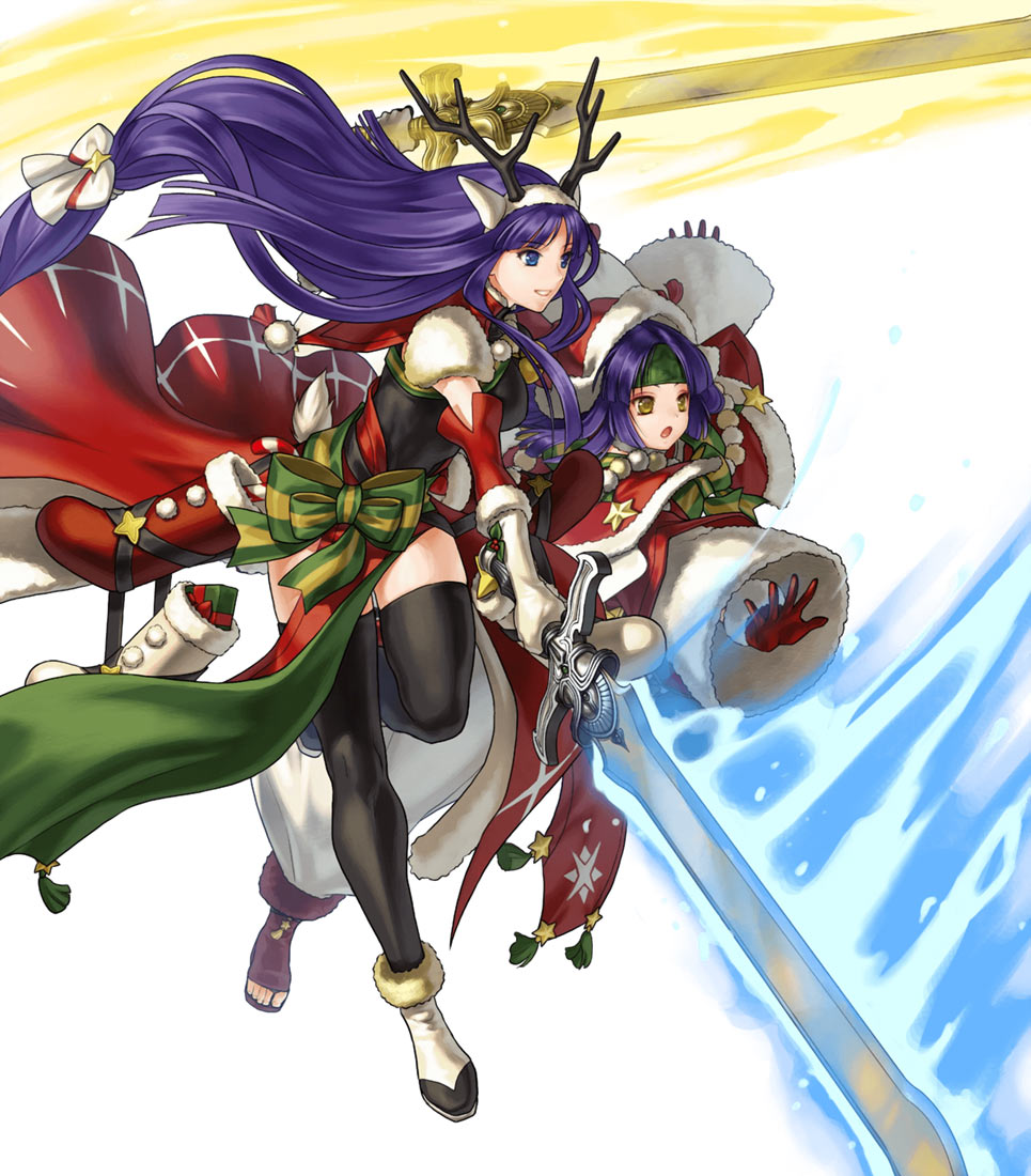 Cross-Time Duo Altina, Battle Art from Fire Emblem Heroes