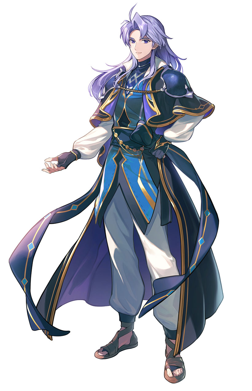Furious Mage Arthur Art from Fire Emblem Heroes