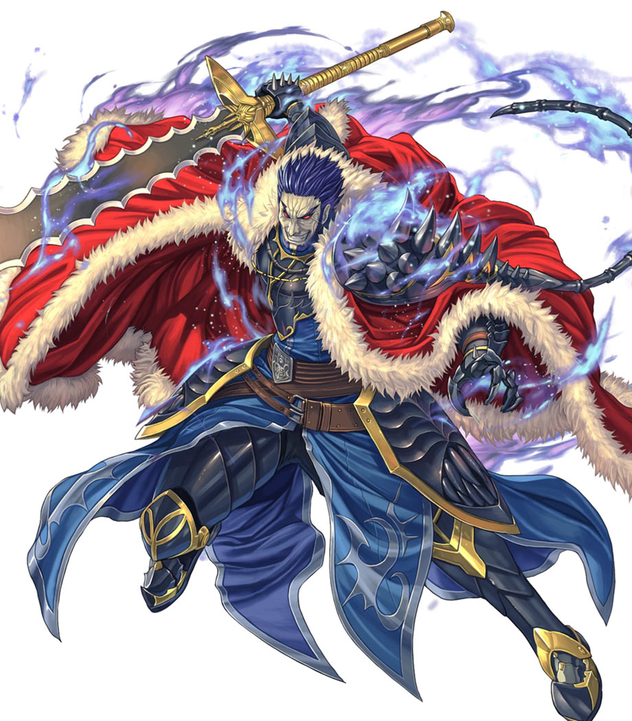 Mad King Ashnard, Battle Art from Fire Emblem Heroes