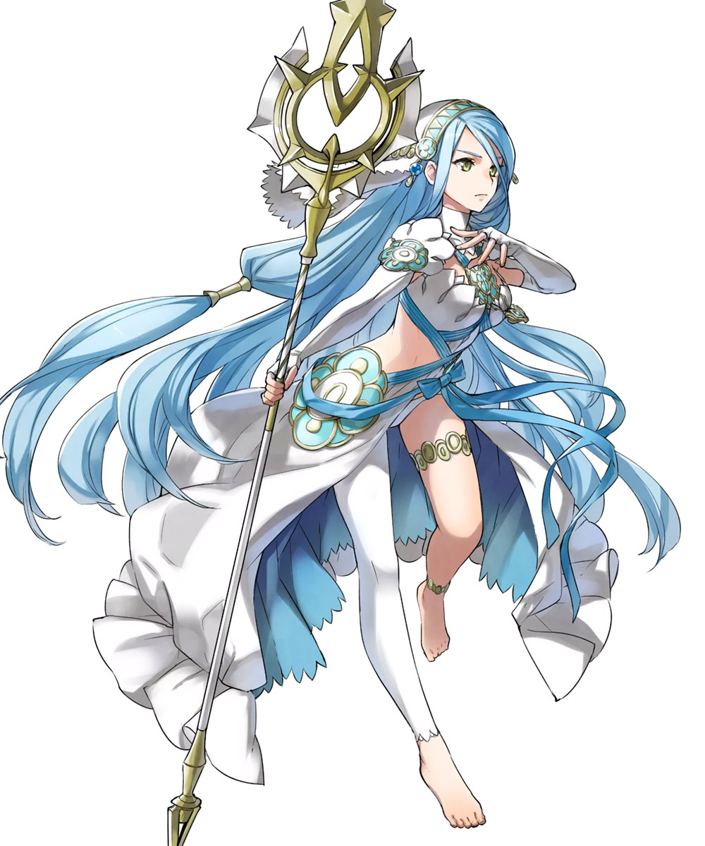 Azura, Battle Art from Fire Emblem Heroes