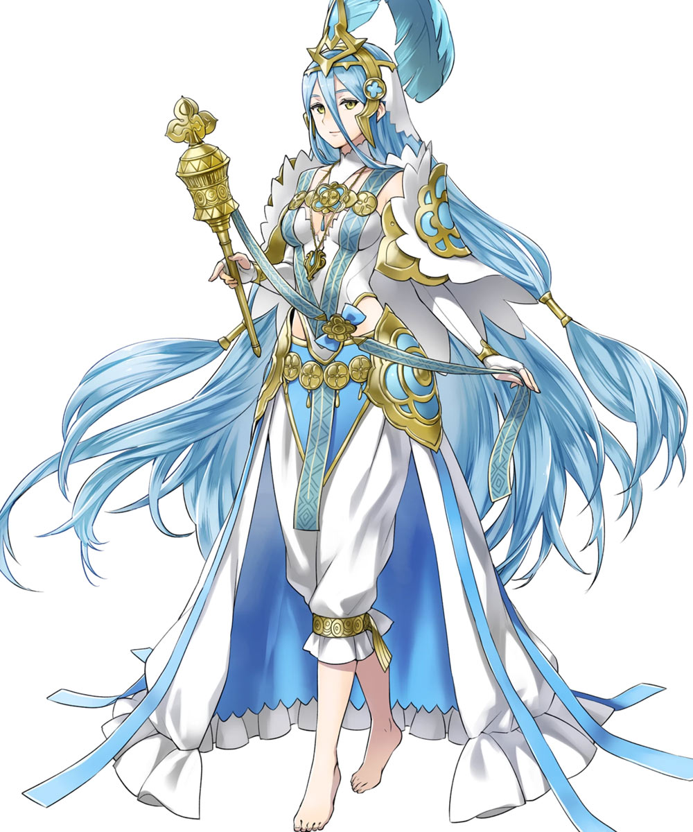 Vallite Songstress Azura Art from Fire Emblem Heroes