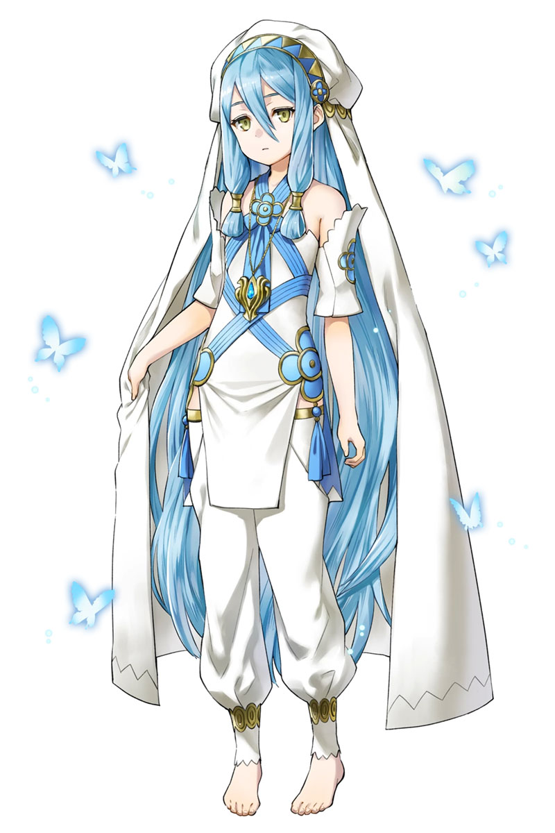 Young Songstress Azura Art from Fire Emblem Heroes