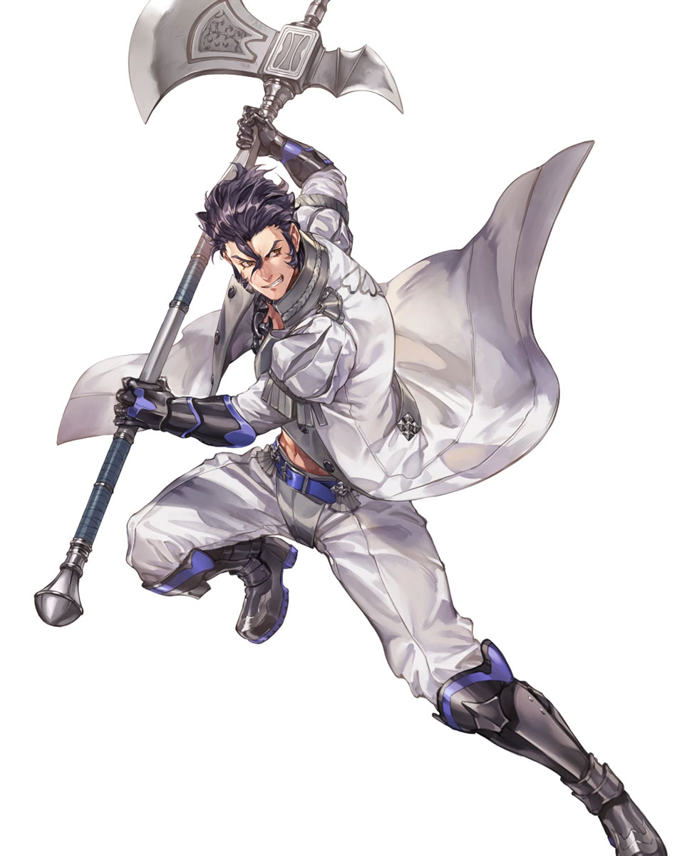 King of Grappling Balthus, Battle Art from Fire Emblem Heroes