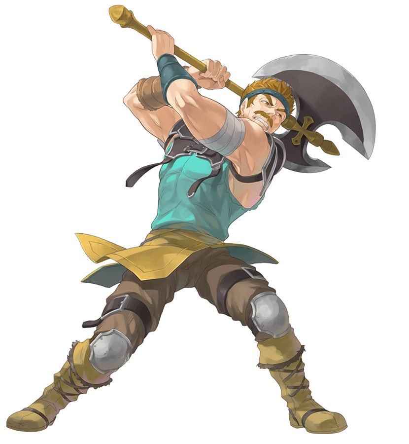 Bartre, Battle Art from Fire Emblem Heroes